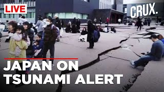 21 Earthquakes in Just 90 Minutes  Thousands Evacuate As Four feet Tsunami Waves Hit Japan [upl. by Yditsahc288]