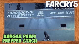 Far Cry 5 Hangar Pains Prepper Stash Location [upl. by Eive473]