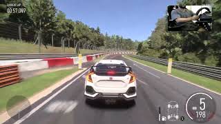 FK8 Honda Civic TypeR Nürburgring NORDSCHLEIFE [upl. by Rodoeht]