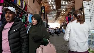 Exploring Marrakesh 🇲🇦 Pt1 Jemaa elFna Market and surroundings La Jardin Secret 4K 60fps [upl. by Maitilde41]