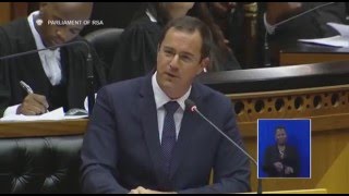 John Steenhuisen  SONA debate 2016 [upl. by Piderit270]