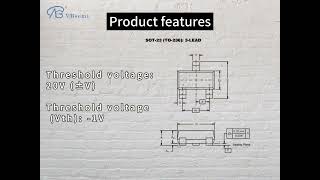 CJ3407VB is a SOT23 package PChannel field effect MOS tube [upl. by Ennahs]