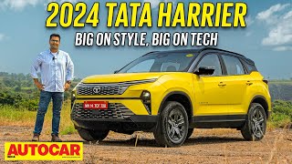 Tata Harrier facelift review  Big Tata SUV takes a big leap forward  First Drive  Autocar India [upl. by Samson]