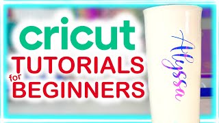 HOW TO PERSONALIZE COFFEE MUGS WITH CRICUT FOR BEGINNERS  CRICUT TUTORIALS FOR BEGINNERS [upl. by Mcloughlin]