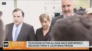 Allison Mack released from prison in NXIVM case [upl. by Suedama394]