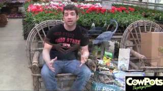 Gardening with CowPots Episode 12  Fertlizer Basics [upl. by Anatnom]