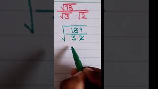 How to solve Radicle √ maths mathematics mathtutor [upl. by Paapanen]