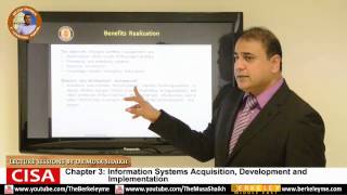 Certified Information Systems Auditor  CISA Lecture 3 [upl. by Mallina478]