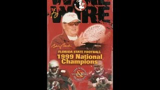 1999 FSU Wire to Wire National Championship Season [upl. by Ggerc]