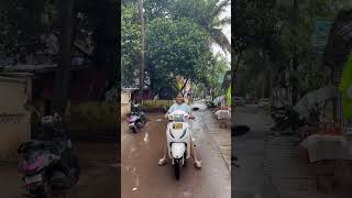 Scooty sikh li Goa Jake 🤣🤣 comedymusic funnybackgroundmusic [upl. by Vinn]