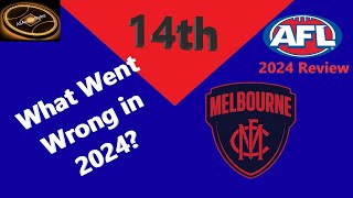 Melbourne Demons  AFL 2024 Review  What Caused The Drop Off [upl. by Magdala246]