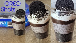 Oreo Cheesecake Shots  Easy amp Quick Recipe [upl. by Johm]