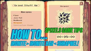 HOW TO GET IRONITE IRON BAR SHRAPNEL PIXELS [upl. by Haibot3]