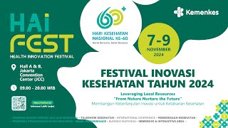 Festival Inovasi Kesehatan tahun 2024 HALL A [upl. by Celestina981]