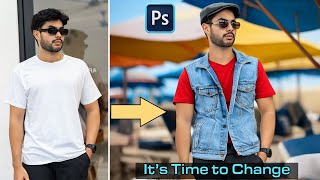 Photoshop AI HACKS Change Clothes in Pictures Like a PRO [upl. by Adnilema178]