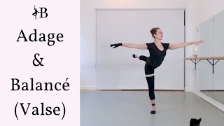 Ballet Adage For Beginner ballet tutorial [upl. by Darla]