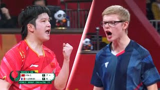 Fan Zhendong 1 vs Felix Lebrun 8  ITTF Mixed Team World Cup 2023 [upl. by Eiramrefinnej533]