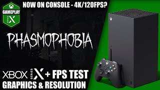 Phasmophobia  Xbox Series X Gameplay  FPS Test [upl. by Lebana12]