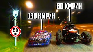 Flitspaal VS 130KMH Bestuurbare Auto [upl. by Gadmon202]