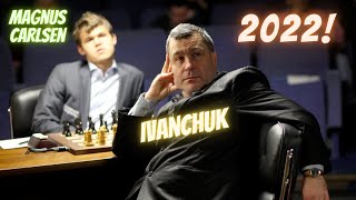 A Batalha Tão Aguardada Ivanchuk x Magnus Carlsen Meltwater Champions Chess Tour 2022 [upl. by Ayahc]