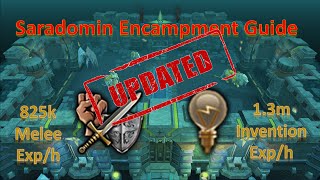 Runescape 3 Saradomin Encampment Guide  Fast Invention EXP  Profit [upl. by Bowra]