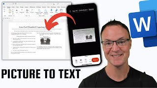 Pull Text from an Image into Microsoft Word in Seconds [upl. by Yerffoeg]