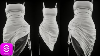 How to make this DRESS in STYLE 3D tutorial unrealengine [upl. by Tillford660]