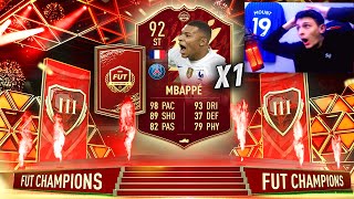 CAN WE GET MBAPPE💡 RANK 3 FUT CHAMPS REWARDS FIFA22 [upl. by Dibbrun]