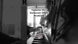 Fontaines DC  Starburster Piano Cover [upl. by Novyad899]