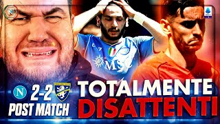 🔴 NAPOLI  FROSINONE 2  2 postpartita seriea ⚽ live [upl. by Eiboj]