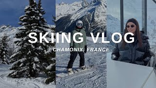 CHAMONIX SKI VLOG  skiing trip and recommendations in chamonix Mont Blanc France [upl. by Attenyt]