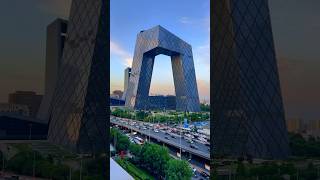 Beijing’s Tallest Building China Zun  Beijing CCTV tower headquarter chinazun beijingcctv 北京 [upl. by Ennaimaj]