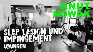 SLAP Läsion amp IMPINGEMENT Übungen  Knut [upl. by Hna]