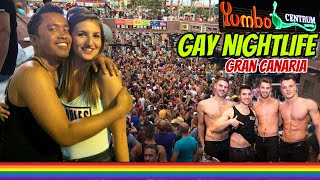 YUMBO CENTER GRAN CANARIA GAY CENTER NIGHTLIFE  GAY BARS CLUBS PARTY [upl. by Paryavi]