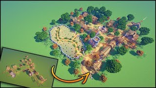 Minecraft Village Transformation but with All Villager Profession Houses [upl. by Nie673]