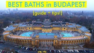 Best Baths in Budapest Hungary [upl. by Egor]