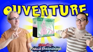 DU LOURD QUI TOMBE DANS CETTE ETB FAILLE PARADOXE 🤩 🌟  2 ETB EV02 18 boosters Pokémon [upl. by Amandie]