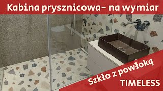 Drzwi prysznicowe w małej łazience  Prysznic na wymiar [upl. by Niowtna]