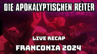 DIE APOKALYPTISCHEN REITER  LIVE 2024 Franconia Metal Festival [upl. by Enitsyrhc154]