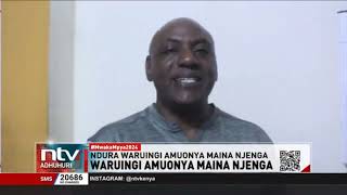 Aliyekuwa kiongozi wa Mungiki Ndura Waruingi amuonya Maina Njenga [upl. by Cawley279]