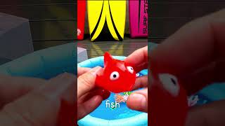 Learn Sea Animals at the Surf Shack for Babies Kids Hermit Crab Blob Fish Starfish Fish Eagle Ray [upl. by Dorwin619]