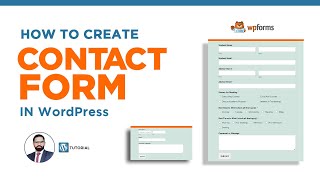 How to Create a Contact Form in WordPress  Using WPForms  EASY  WordPress Tutorial StepbyStep [upl. by Salaidh]