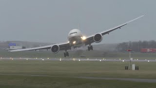 Crosswind Difficulties Extreme Dangerous Landing [upl. by Venditti]