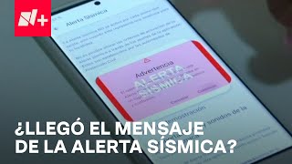 ¿Te llegó la alerta sísmica a tu celular  En Punto [upl. by Etnelav]