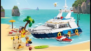 LEGO Creator 3in1 Yacht Cruise Adventures  31083 [upl. by Christianna]