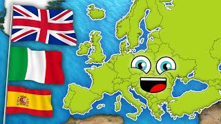 The Countries of Europe and More  KLT Geography [upl. by Ydnerb654]