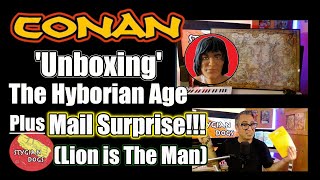 Unboxing a Map of The Hyborian Age REH and Conan surprises in the mail [upl. by Worth]