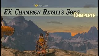 EX Champion Revalis Song Revalis Gale plus  Zelda BOTW Breath of the Wild [upl. by Sievert]