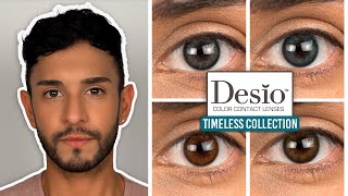 Desio Contact Lenses  Timeless Collection Review [upl. by Nirak]