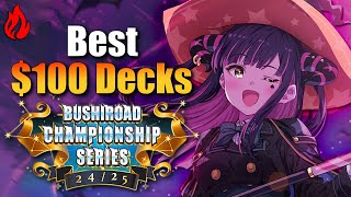 The BEST Budget Decks for BCS 2024  Cardfight Vanguard [upl. by Smitty]